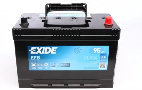 Акумуляторна батарея 95Aч 800A EFB (ASIA) R+ EXIDE EL954