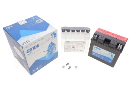 Акумулятор мото AGM 12V/6Ah/100 (115x70x105) EXIDE ETZ7-BS
