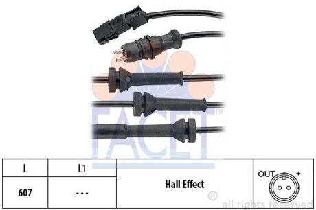 Датчик ABS FACET 21.0069