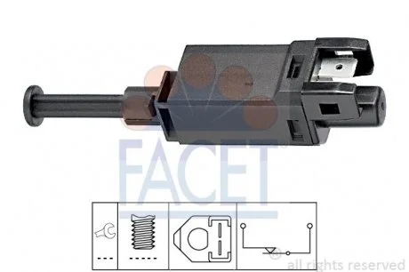 Датчик включения стопсигнала FACET 71055