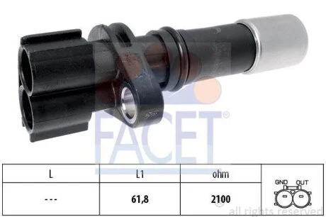 Датчик імпульсів FACET 9.0633