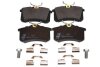 Колодки гальмівні дискові задні VW Golf VI 09-14; AUDI A4 04-08; SKODA Octavia A7 13-19; RENAULT Megane III 09-16; FORD Galaxy 94-06; SEAT Leon 05-12; PEUGEOT Partner 08-; CITROEN Berlingo 96-08; DS DS4 15-18 FAST FT29520 (фото 1)