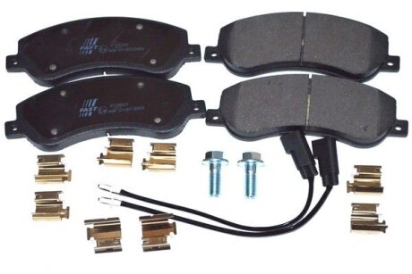 Колодки гальмівні дискові передні VW Amarok 10-22; FORD Transit 06-14 FAST FT29522