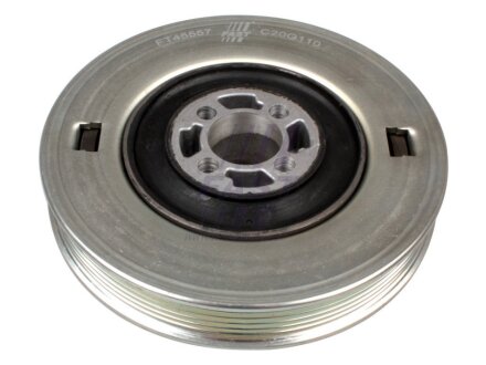 Шків колінвала демпферний 6 струмків FIAT Doblo 09-23, Doblo 00-09, Freemont 11-16; OPEL Astra H 04-14, Vectra C 02-08, Combo D 11-18; SUZUKI SX-4 06-14; ALFA ROMEO 159 05-11, 156 97-07, Brera 05-10; LANCIA Delta 08-14, Musa 04-12, Lybra 99-05; SAAB FAST FT45557
