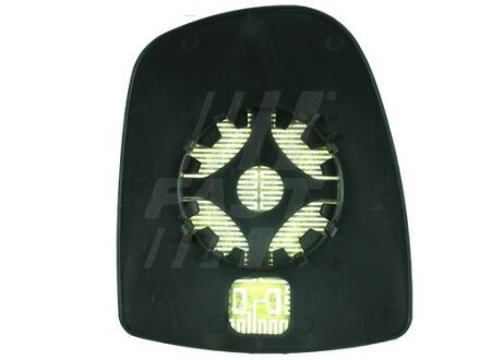 - СКЛО ДЗЕРКАЛА RENAULT TRAFIC 01> ЛВ ВЕРХ ПІДІГРІВ FAST FT88587