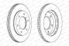 Brake disk FERODO DDF1384C (фото 1)