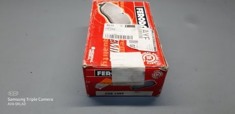 Колодки тормозные передние дисковые FERODO FDB1393