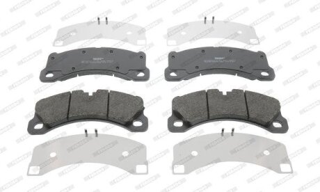 Комплект гальмівних колодок з 4 шт. дисків FERODO FDB4717