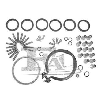 Комплект прокладок турбіни BMW 5 F10-18 10-17, X3 F25 10-17, X5 E70 07-13, X6 E71 08-14, 3 F30-80 12-19, 1 F20/F21 11-19 Fischer Automotive One (FA1) KT100260