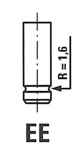 Клапан випускний FRECCIA R4922RNT