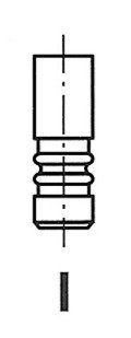 Клапан впускний FORD 6195/SCR IN FRECCIA R6195SCR