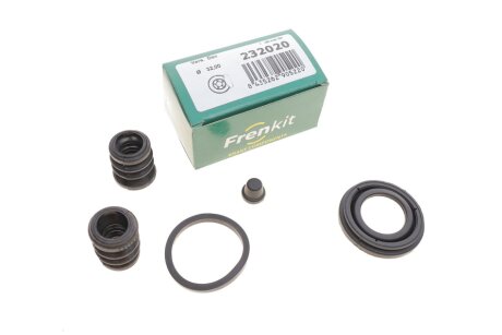 Ремкомплект гальмівного супорта CHEVROLET Lacetti 04-13, Nubira 05-11; DAEWOO Nubira 03-05, Nubira 99-03, Lacetti Premiere 09-11, Nubira 97-01, Gentra 13- FRENKIT 232020