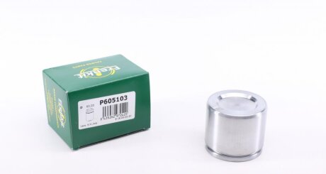 Поршень гальмівного супорта MERCEDES-BENZ ML W166 11-15, ML W163 98-05; OPEL Astra J 10-15, Astra H 04-14, Zafira C 11-19, Mokka 12-19, Ampera 11-15; CHEVROLET Cruze 09-17, Orlando 10-18, Volt 10-15, Aveo T300 12-17, Tracker 13-20, Trax 13-16; CHRYSL FRENKIT P605103