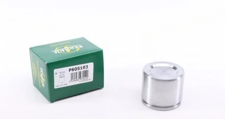 Поршень гальмівного супорта MERCEDES-BENZ ML W166 11-15, ML W163 98-05; OPEL Astra J 10-15, Astra H 04-14, Zafira C 11-19, Mokka 12-19, Ampera 11-15; CHEVROLET Cruze 09-17, Orlando 10-18, Volt 10-15, Aveo T300 12-17, Tracker 13-20, Trax 13-16; CHRYSL FRENKIT P605103