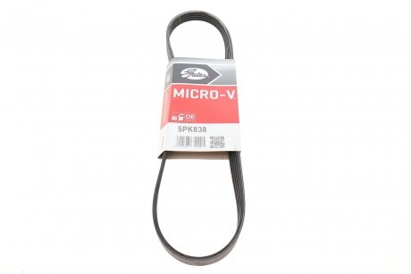 Ремінь Gates 5PK838
