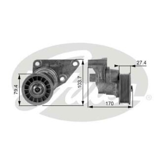 Шків натяжний Gates T38158