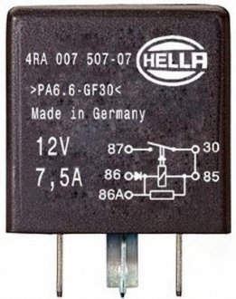 Реле HELLA 4RA007507071