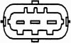 Датчик детонації OPEL Astra G 98-05, Vectra C 02-08, Zafira B 05-12, Zafira A 99-05, Vectra B 95-02, Signum 03-08 HELLA 6PG009108-551 (фото 2)