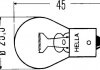 Лампа розжарювання HEAVY DUTY P21W 24V 21W BA 15s HELLA 8GA002073241 (фото 2)