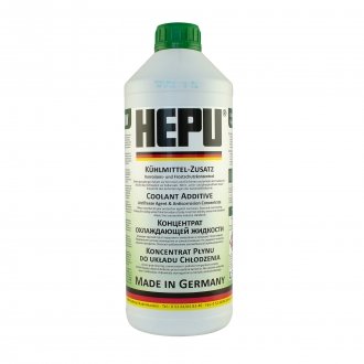 Антифриз-концентрат, 1,5л. зелений HEPU P999GRN
