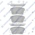 Комплект гальмівних колодок з 4 шт. дисків Hi-Q (SANGSIN) SP1545 (фото 1)
