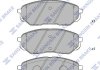 Комплект гальмівних колодок з 4 шт. дисків Hi-Q (SANGSIN) SP1690 (фото 1)