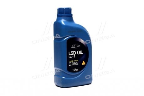 Масло трансмиссионное LSD OIL SAE 85W-90 GL-4 1L Hyundai/Kia/Mobis 0210000100
