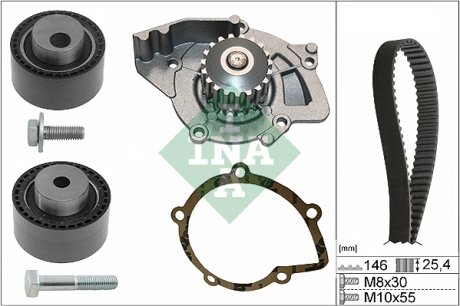 Комплект газорозподільчого механізму INA 530 0446 31