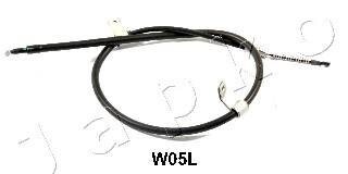 - Трос ручного гальма лівий JAPKO 131W05L