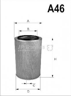 Фільтр повітря JP GROUP 1118607300