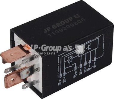 Реле паливного насоса JP GROUP 1199209800