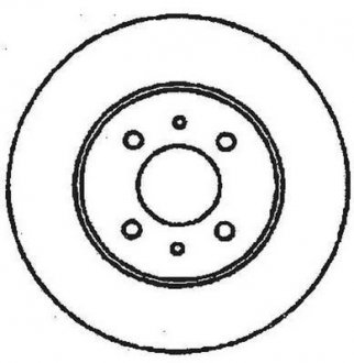 Гальмівний диск передній Alfa Romeo / Fiat / Lancia / Nissan Jurid 561469JC