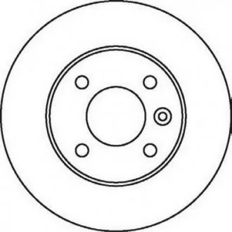 Гальмівний диск задній Opel Astra G, H, Meriva A / Chevrolet Corsa Jurid 562071JC