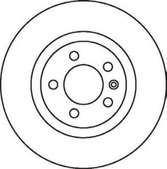 Гальмівний диск задній VW LT, Transporter IV Jurid 562081JC