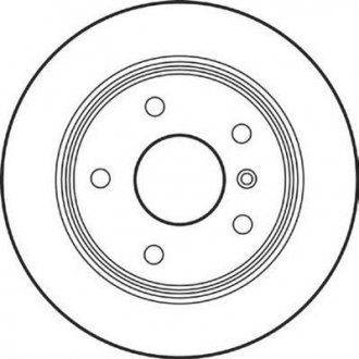 Гальмівний диск задній Mercedes A-Class (W168), Vaneo (1997->) Jurid 562149JC