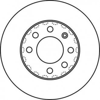 Гальмівний диск передній Audi A2 / VW Lupo I Jurid 562226JC (фото 1)