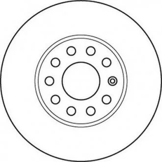 Гальмівний диск передній VW Caddy, Golf / Audi A3 / Seat Leon / Skoda Octavia Jurid 562235JC