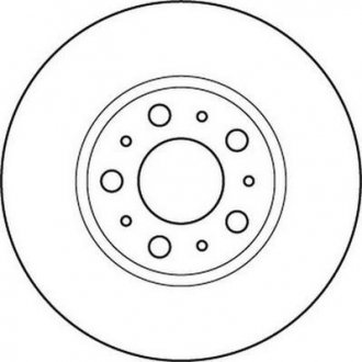 Гальмівний диск передній Volvo S60 / S70 / S80 / V70 / XC70 Cross Country Jurid 562244JC