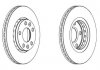 Гальмівний диск передній Renault Captur II, Duster, Fluence, Laguna III, Megane III, Scenic, Zoe / N Jurid 562529JC (фото 1)