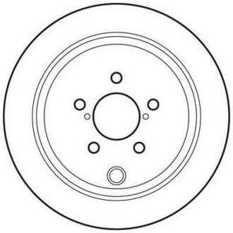 Гальмівний диск задній Toyota GT 86 / Subaru BRZ, Forester, Impreza, Legacy V, Outback Jurid 562660JC