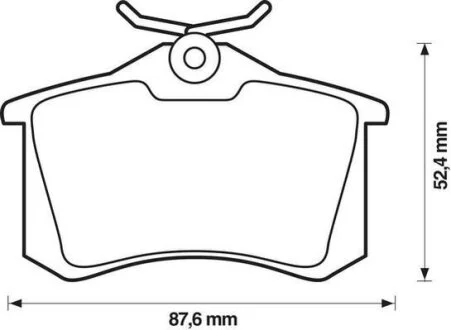 JURID - Гальмівні колодки до дисків Jurid 571906D