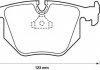 Гальмівні колодки задні BMW 3-Series, 7-Series, X3, X5, Z4, Z8 / Land Rover Range Rover Jurid 571918J (фото 1)
