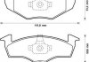 Гальмівні колодки передні Skoda Fabia, Roomster / VW Fox, Lupo, Polo / Seat Arosa Jurid 571923J (фото 1)