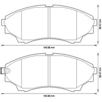 - Гальмівні колодки до дисків Jurid 572572J