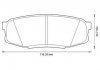 Гальмівні колодки задні Toyota Land Cruiser, Tundra / Lexus LX (2007->) Jurid 572597J (фото 1)