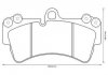 Гальмівні колодки передні Porsche Cayenne / VW Touareg / Audi Q7 (2002-&gt;) Jurid 573282J (фото 1)
