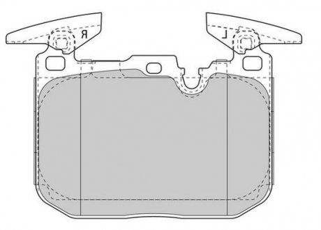 Гальмівні колодки передні M-Series BMW 1-Series / 2-Series / 3-Series / 4-Series / I8 Jurid 573355J