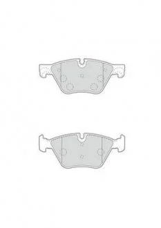 Гальмівні колодки передні BMW 5-Series (03/2010->) Jurid 573364J