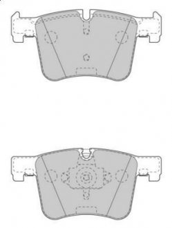 Гальмівні колодки передні BMW 1-Series, 2-Series, 3-Series, 4-Series, X3, X4 Jurid 573432J