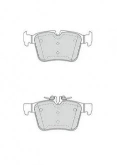 Гальмівні колодки задні Mercedes C-Class (W205,S205) Jurid 573609J